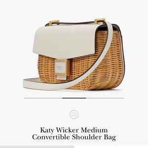 Katy Wicker Medium Convertible Shoulder Bag